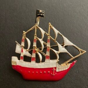 Ship 🚢 boat 🛶 Brooch Anthropologie